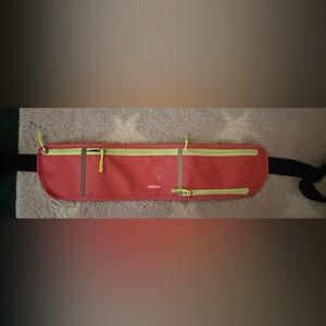 Hot pink Waist Belt for running/hiking with Neon Accents